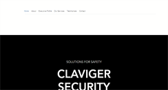Desktop Screenshot of clavigersecurity.net